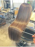 髪質改善トリートメント×超高濃度水素×ベージュカラー