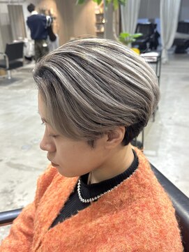 ラック(LUCK) レイヤーロング/バレイヤージュ/シルキーベージュ/船橋