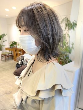 ソピ バイ インビテーション(sopi by invitation) NAKAMURA #155 レイヤーボブ/オリーブベージュ