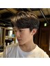 【小澤限定】韓国風ダウンパーマ+カット+プレックス処理剤   ￥14,000
