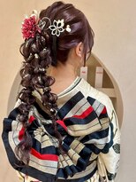 ヒビヲ(HIBIO) 横浜卒業式ヘア着付け成人式浴衣ダブルカラーハイトーンカラー