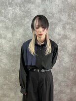 コルト(COLT) 黒髪ハイトーンインナーウルフ