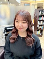 キャラ 池袋本店(CHARA)&nbsp;大人かわいいカシスラベンダーカラー*＊