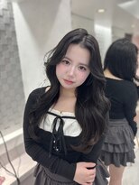 ジーナ 名駅(XENA.)&nbsp;《chii》ナチュラルブラック/透明感/レイヤーロング/ワンホン