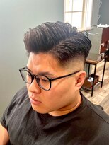 スタンドバーバー 柏(STAND BARBER)&nbsp;スペインカール/スパイキーショート/ブルーブラック