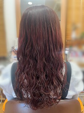 カメザキ(KAMEZAKI) ウェーブパーマスタイル