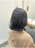 透ける暗髪ネビージュ