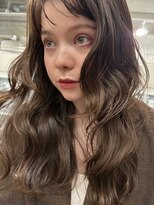 ロエム(Loem)&nbsp;【 SACHI 】ロングレイヤー × アッシュベージュカラー ＊