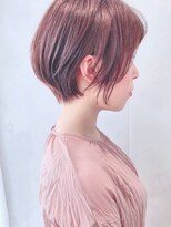 セイドット オモテサンドウ(Say. omotesando)&nbsp;Say.ショートボブモーヴピンクローズブラウンくびれショートボブ