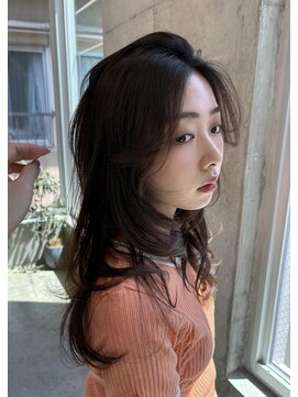 キーチェ 梅田中崎町(keych) レイヤーカット/ミディアム/カラー/縮毛矯正/大阪梅田/中崎町