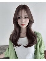 ロンドリゼル 札幌(Lond RiseL) 顔周り/小顔/レイヤー/髪質改善/韓国風巻き/ミルクティー/札幌