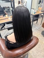 ヘアサロンJ 地毛カラー/ブラック