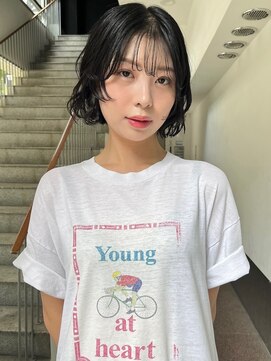 トリッカ 銀座(tricca) /小顔ヘアボブ/ボブパーマ/ニュアンスパーマ/クセ毛風パーマ