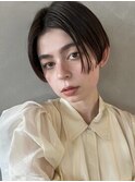 【PARK】センターパート×ハンサムショート
