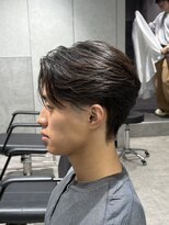 テクト バイアッシュ 吉祥寺店(Tect by Ash)&nbsp;ニュアンスパーマフェザーパーマセンターパートテーパーフェード