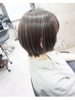 ヘアテリア リュウ 大塚(hair teria ryu) ハイライト/ミルクティグレージュ/ウルフボブ