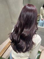 アクト 仙川店(ACT)&nbsp;ボルドーカラー/韓国レイヤーカット