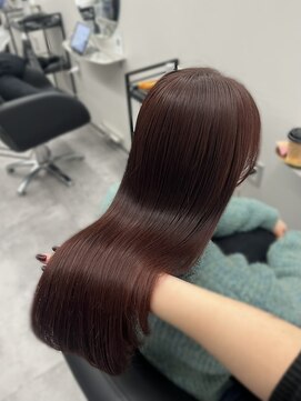アイスプロドバイブルーム 木更津店(ice prod by bloom) イメチェン/ピンクベージュ/アンブレラカラー/前髪/木更津