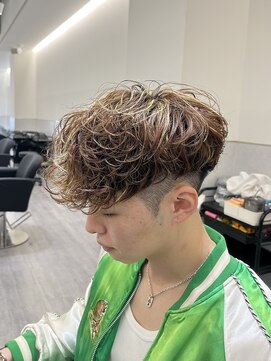 ビカムメンズヘアー 栄店(become men's hair) スペインカール/プードルパーマ/海外風ヘア/ラルフカール