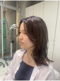 吉祥寺切りっぱなしボブワンレン外はねレイヤーショート20代