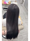 透明感たっぷりグレーカラー/ケアブリーチ