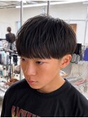 センターパート/シースルーマッシュ/フェード