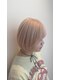 アンヴェル(unvel)の写真/【理想のカラーへ】マンツーマンだからこそできるブリーチ技術で色落ちも可愛いムラのないヘアへ。