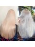 【ご新規様限定】カット×ケアブリーチ２回×艶感カラー 