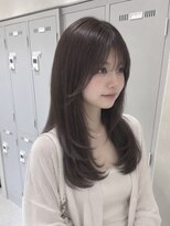ネオリーブリノア 北千住東口店(Neolive Linoa)&nbsp;レイヤー＋グレージュ［レイヤーカット/カット/カラー/北千住］