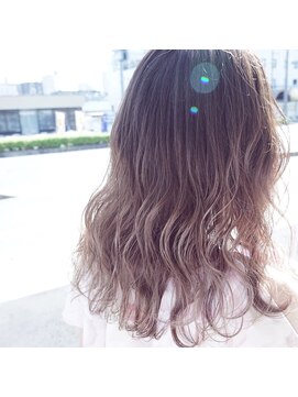 ティヒ(tihi) ピンクグレージュグラデーション