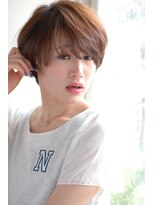 美容室 リアン(Lien) ヘルシーレイヤーショートボブ