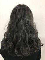 アリウス(ALIUS by posh) 【ALIUS池袋 小川真一】ネイビーアッシュロング