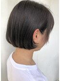 すっきり収まりの良いボブ