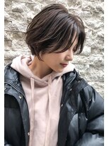 ヘアーラウンジトリップ(hair lounge TRiP) ボリュームパーマで美フォルムショートボブ