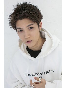 プライズ 池袋店(prize) アップバングメンズヘアセットセンターパート【池袋】