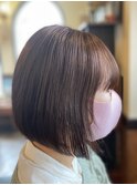 前下がりボブ
