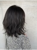 透明感うるつやグレージュカラー