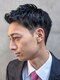 アムリタ(AMRITA)の写真/動きが出る"メンズパーマ"はスーツとの相性も◎好印象+清潔感を与える格好いい仕上がりに導く！[表参道]