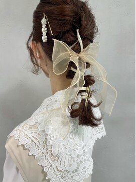 パーク なんば本店(PARK.) ポニーテールアレンジ