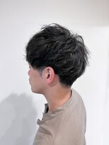 ブカブク(BUKA BUKU)&nbsp;メンズスタイル　ショートマッシュ　パーマスタイル