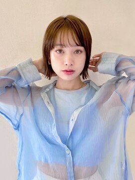 レイラバイアフロート 吉祥寺(Lila by afloat) ミニボブ/ワンレングスボブ/10代20代30代/似合わせカット