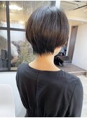《knit銀座 佐野元気》黒髪20代30代40代ハンサムショート丸み