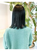 ケアブリーチ☆グリーンカラー