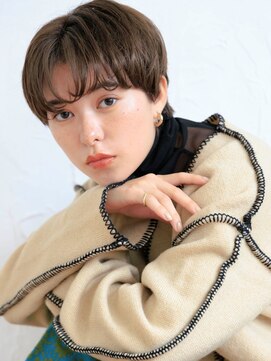 リトル 八戸(little) ニュアンスパーマのマッシュショート