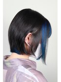 さりげないブルー