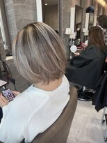 ヘアアンドメイクユ ニキス 利府店(HAIR&MAKE UNIXIS)&nbsp;shadow roots 高橋