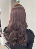 ピンクブラウンラベンダーシアーカラー韓国カール成増地下鉄成増