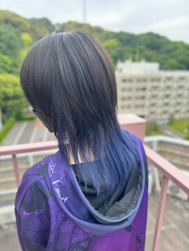 ビアージュ(Viage) ウルフインナーカラーブルー