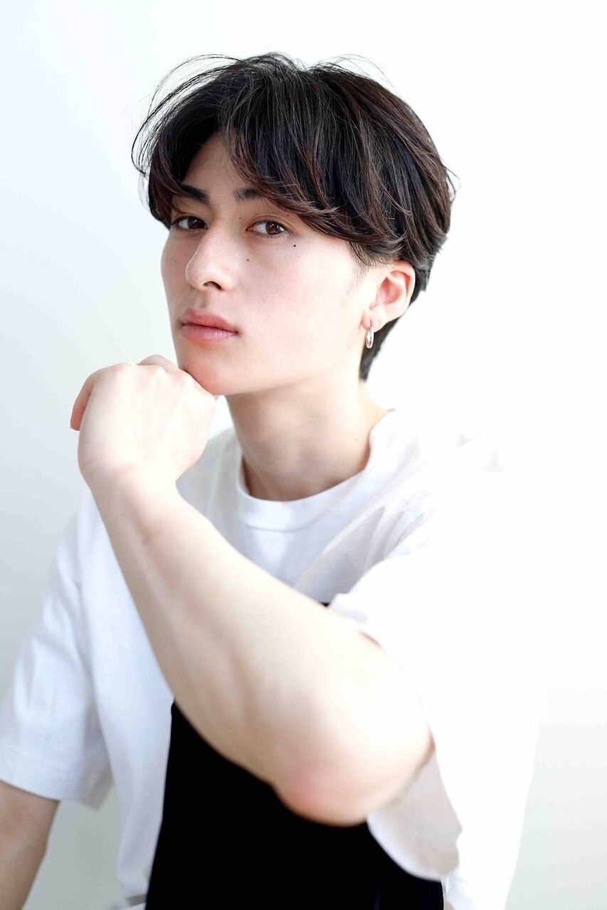 【男前コース】メンズ似合わせステップボーンカット +眉カット