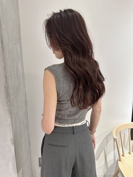 ヨーク(YOKE) YOKE 艶髪ロングブリーチなしダブルカラーピンクラベンダー